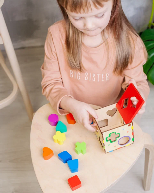 Сортер Куб, развивающая игрушка для детей, арт. СОР80