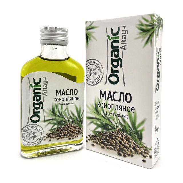 Масло Organic Altay конопляное, 100мл