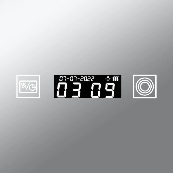 Зеркало прямоугольное с подсветкой Crystal Clear 90, ACC09080M