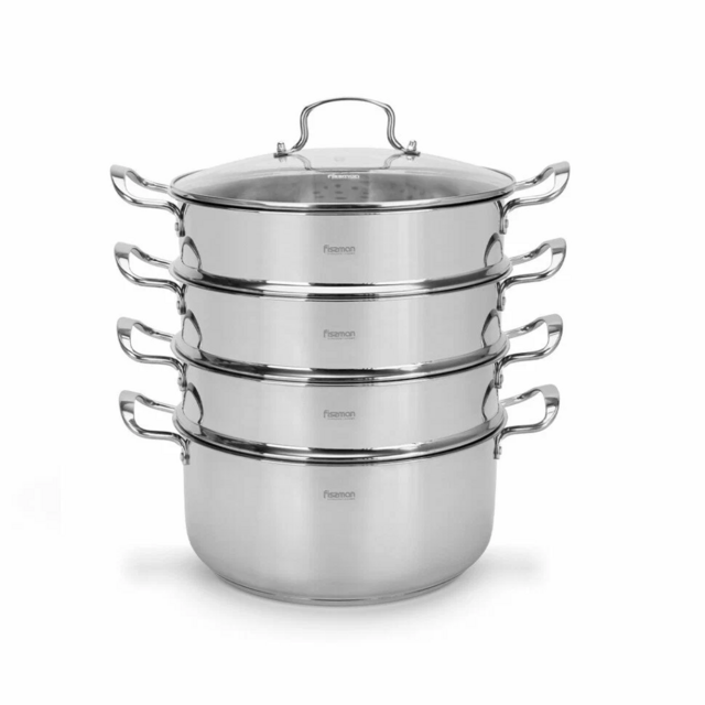 5300 FISSMAN Мантоварка  HAYAAT 28x13см / 7,5л (нерж.сталь)