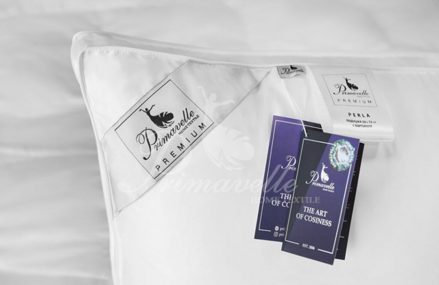 Пуховая подушка Perla Pemium с бортиком