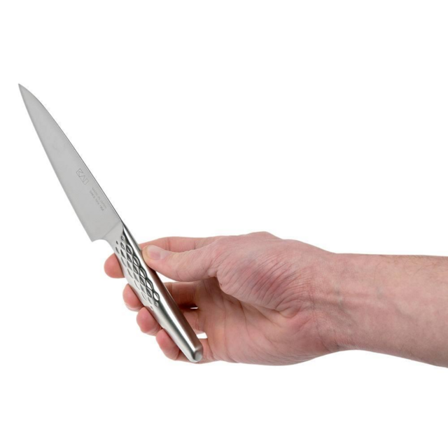 Нож кухонный KAI Магороку Шосо 12 см, сталь кованая нержавеющая