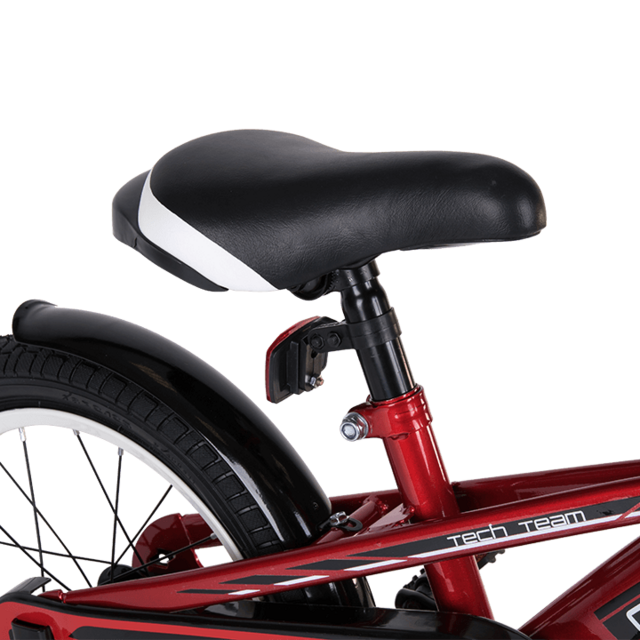 Детский велосипед Quattro 16" неоновый зеленый (сталь) 2023