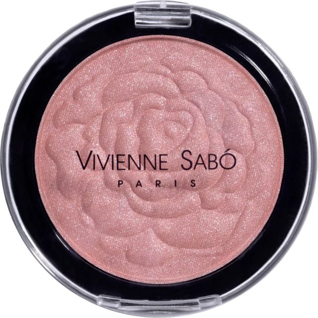 Vivienne Sabo Румяна рельефные Rose de velours, тон 23, розовый светлый холодный