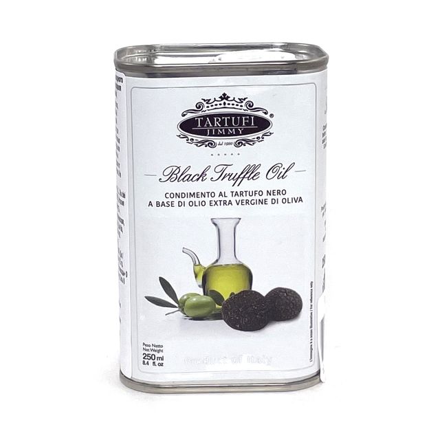 Оливковое масло Tartufi Jimmy первого холодного отжима со вкусом черного трюфеля (с сушеным черным трюфелем), 250мл