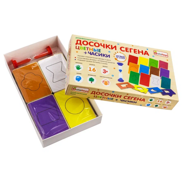 Сортер Досочки Сегена, развивающая игрушка для детей, арт. СОР52
