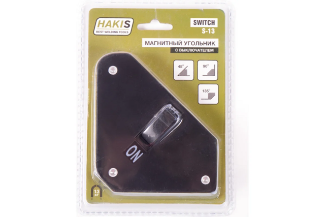 Магнитный угольник (13 кг) SWITCH S-13  HAKIS