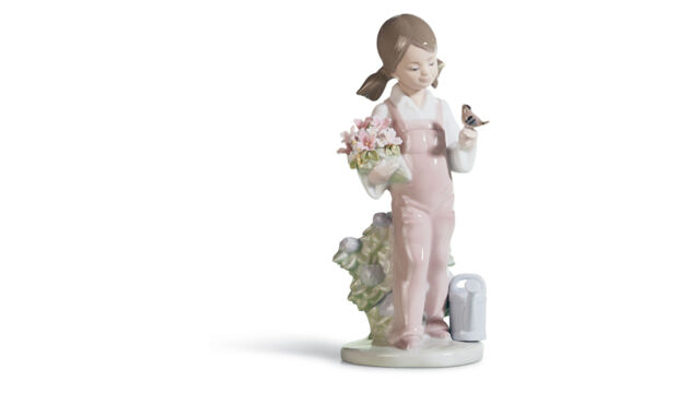 Фигурка Lladro Весна 19х8 см, фарфор