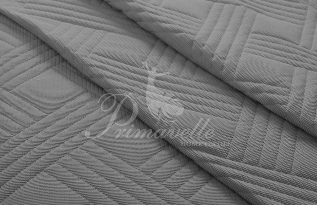 Покрывало Velvet серый, размер 220x240