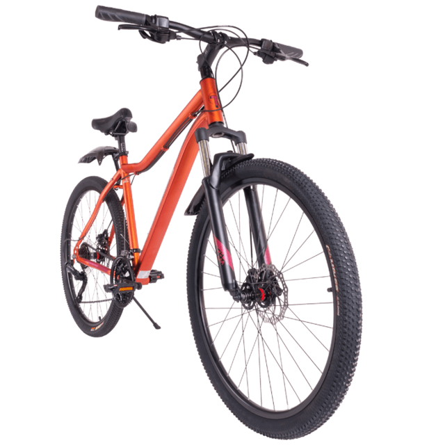 Велосипед горный Delta 27,5"х17" оранжевый (сталь)