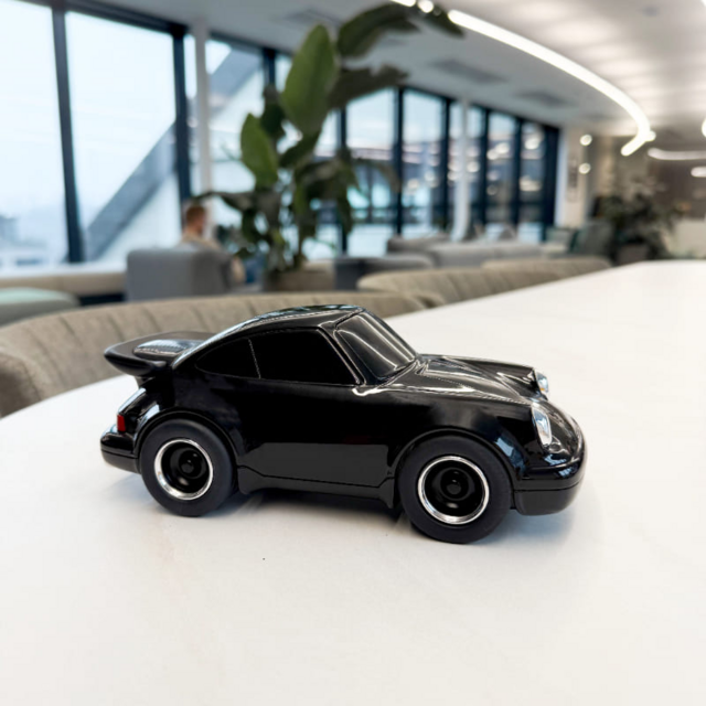 Игрушечная гоночная машинка Baghera Porsche 911, черная