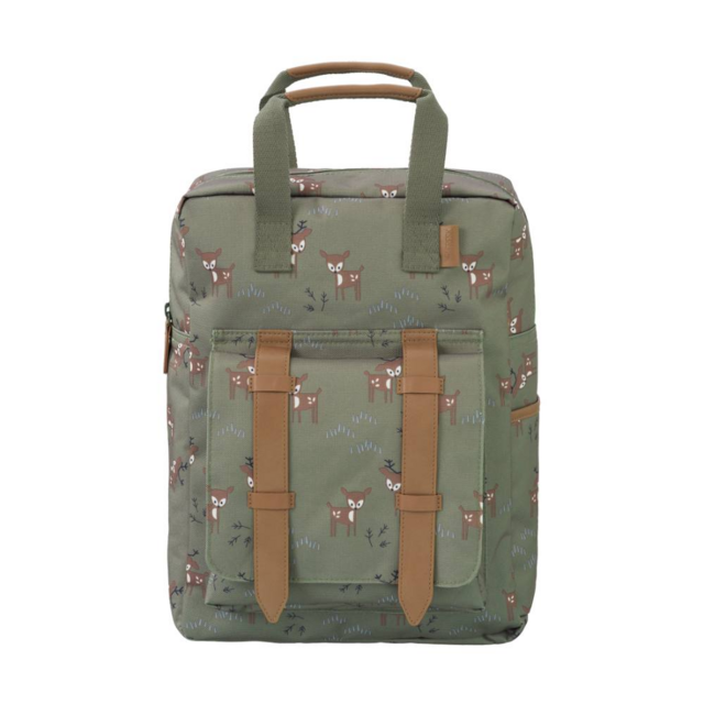 Рюкзак Fresk "Лесной олень", оливковый, большой, водонепроницаемый