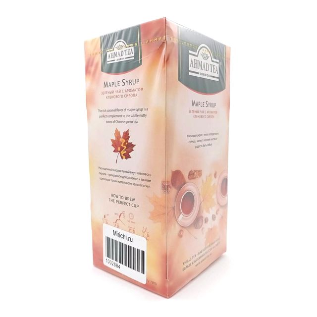 Чай Ahmad Кленовый сироп, 25 пакетиков