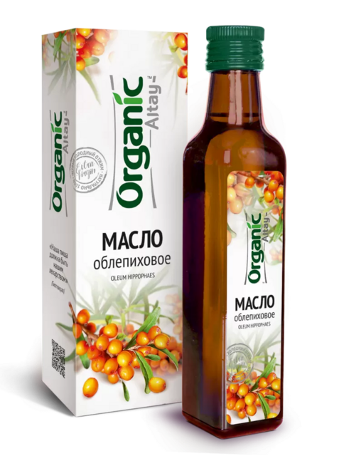 Масло облепиховое Organic Altay, 250 мл