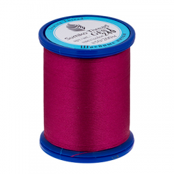 Швейные нитки (полиэстер) Sumiko Thread, 200м, цвет 249 малиновый