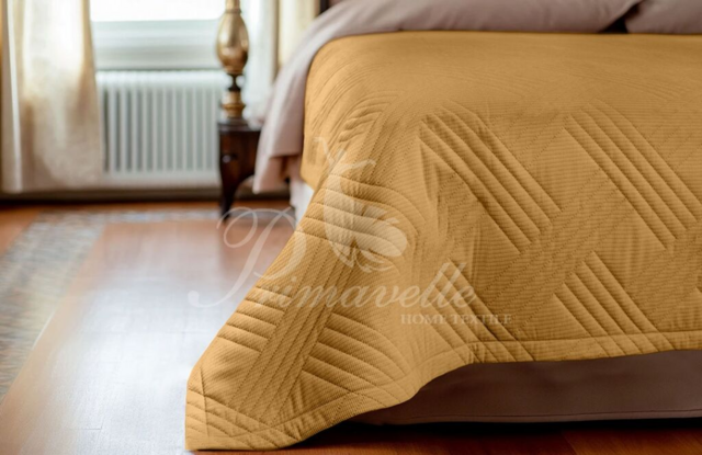 Покрывало Velvet бежево-песочный