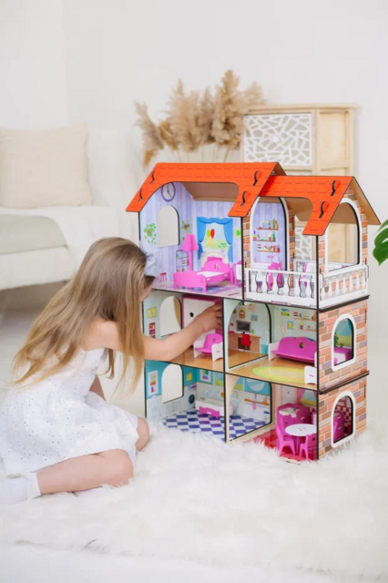 Кукольный Дом, развивающая игрушка для детей, арт. КД02
