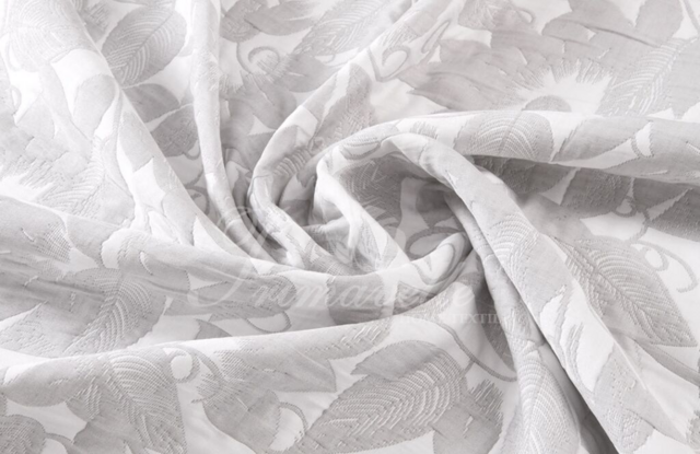 Покрывало Seline светло серый