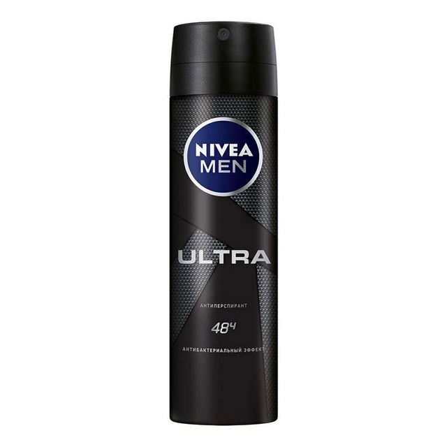 Дезодорант-спрей Nivea для мужчин Ультра, 150 мл