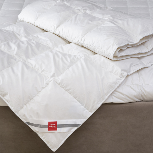 Одеяло стеганое летнее Kariguz «Pure Down/Чистый Пух», 100 г/м2, 150х200 см