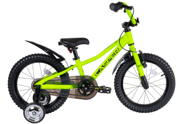 Детский велосипед Casper 16" зеленый