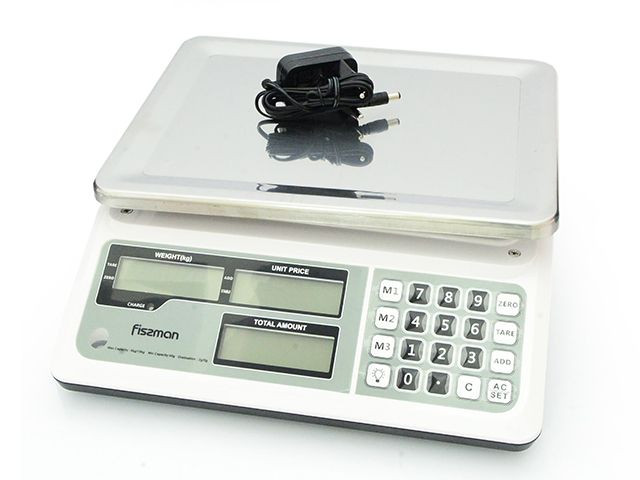 0325 FISSMAN Весы настольные торговые электронные