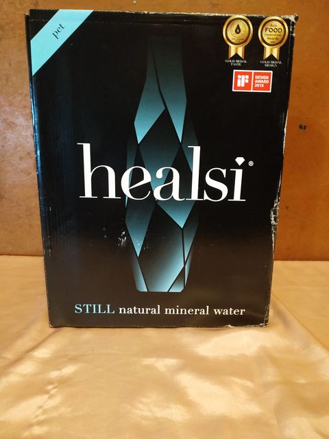 Природная вода Healsi Turquoise минеральная негазированная, пэт, 1л (6 шт)