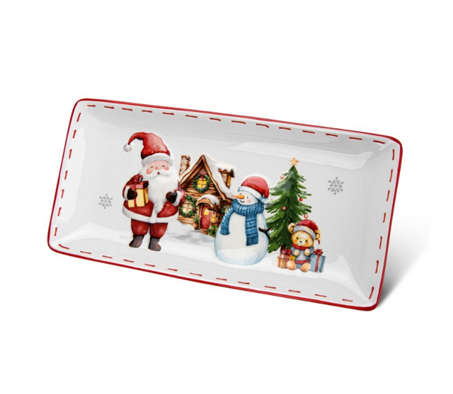 0373 FISSMAN Блюдо прямоугольное 34х17,3см (доломит)