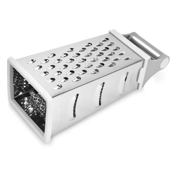 18614 FISSMAN Терка 24,5 см четырехсторонняя (нерж.сталь)