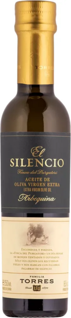 Масло оливковое EV Silencio Арбекина / El Silensio Arbequina Extra Virgin olive oil, ст/б 250 мл