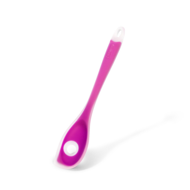 1327 FISSMAN Ложка с отверстием CANDY 27см (силикон)