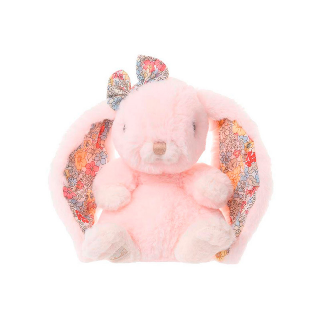 Заяц-девочка “Kaninа”, 15см (светло-розовый)