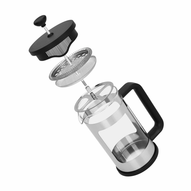 9118 FISSMAN Френч-пресс 1000мл (стеклянная колба)