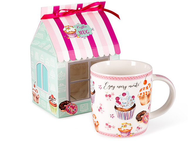 14066 FISSMAN Чашка 350мл (фарфор)