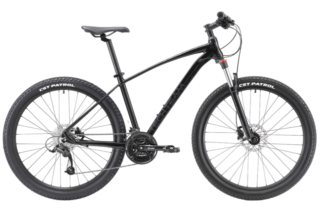 Велосипед горный Lavina 27.5"х17" чёрный