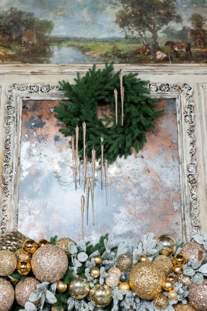 Венок рождественский Max Christmas Версальский, 80 см
