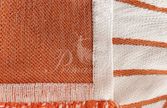 Покрывало Tangle терракотовый, размер 180х220