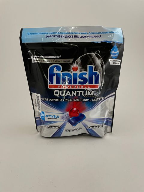 Таблетки для посудомоечной машины Finish Quantum Ultimate 30 капсул 375 гр