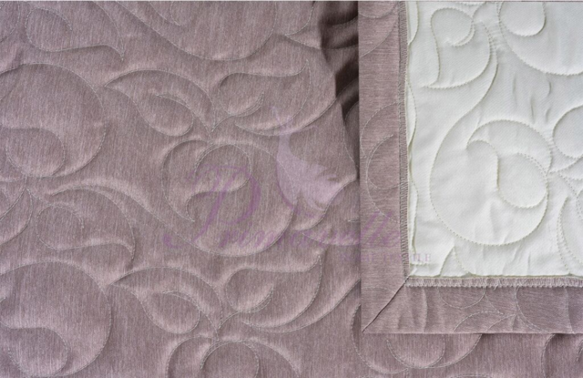 Покрывало Lounge Лепестки марсала, размер 220x240