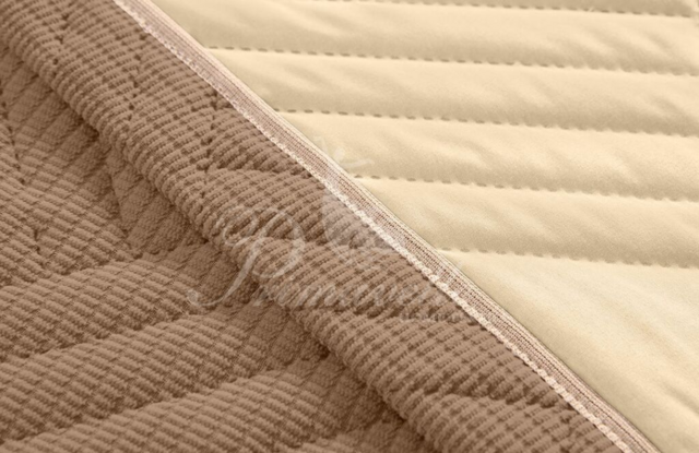 Покрывало Velvet светло-коричневый, размер 220x240