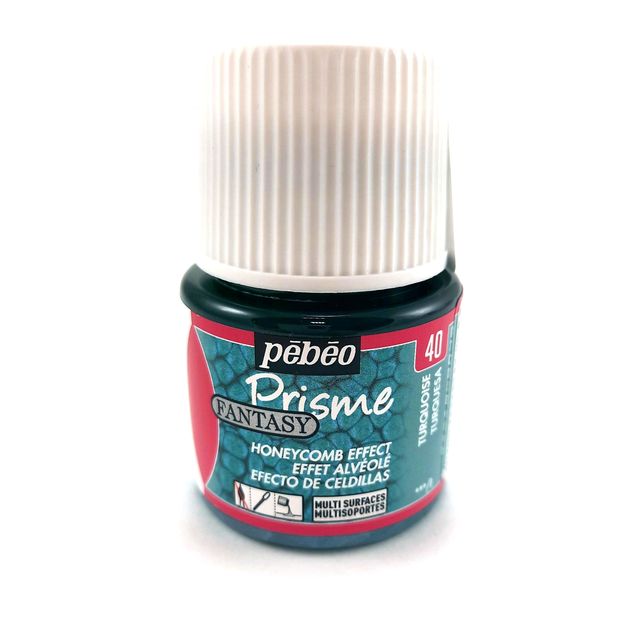 Краска "PEBEO" Fantasy Prisme с фактурным эффектом, бирюзовый, 45 мл