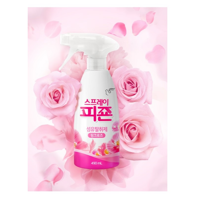 Кондиционер для белья Fabric Refresher Pink спрей с ароматом «Розовый сад», 490 мл