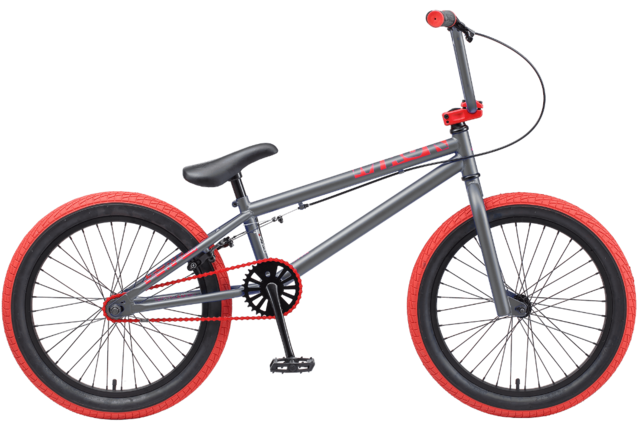Велосипед BMX Mack 20" серый 2022