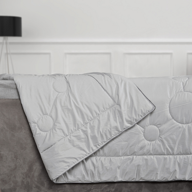 Одеяло стеганое летнее Kariguz «Graphen/Графен», легкое, 150х200 см