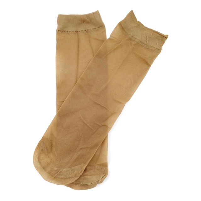 Женские носки капроновые,  цвет бронза