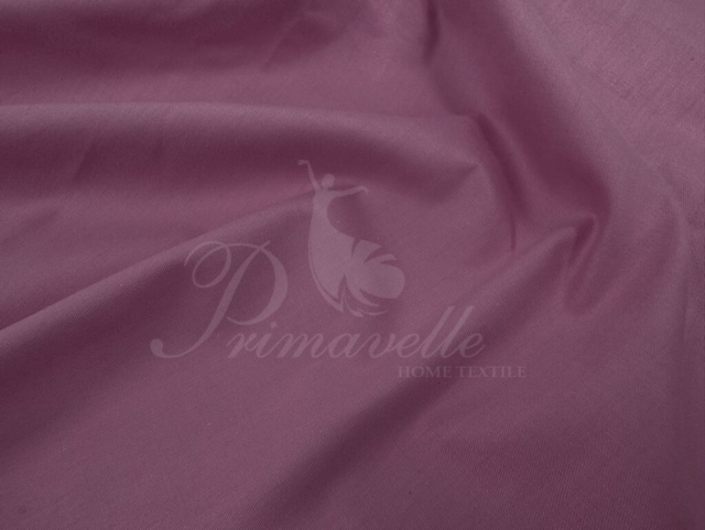 Простыня из однотонного сатина лиловая, размер 150x215