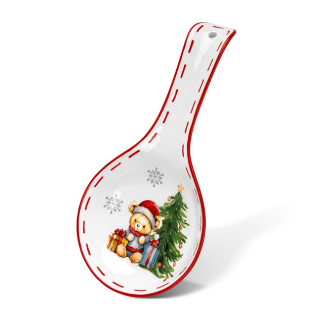 0378 FISSMAN Подставка под ложку 24х12см (доломит)