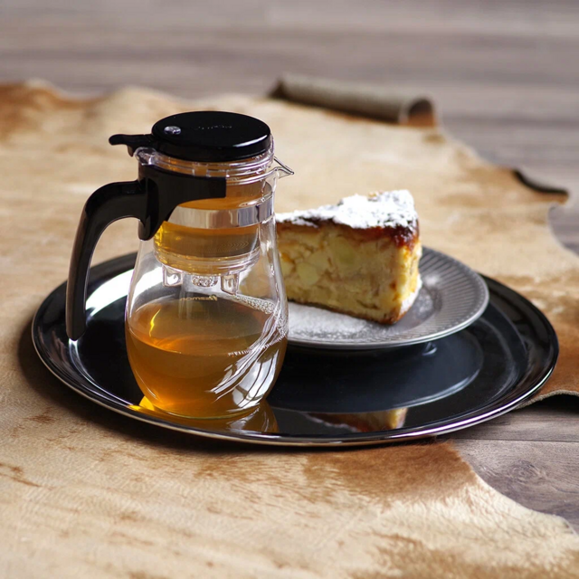 6534 FISSMAN Чайник заварочный 900мл GUNFU (жаропрочное стекло)