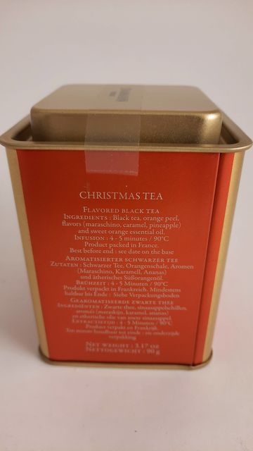 Чай чёрный Dammann Christmas Tea Рождественский, ж/б, 90г