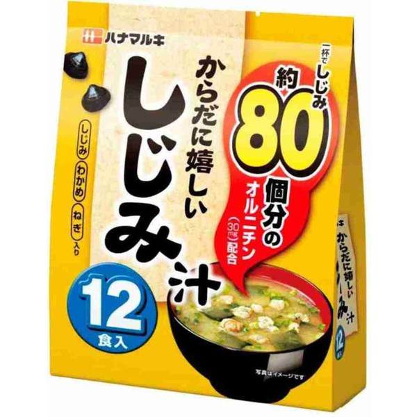 Мисо-суп Marukome с ракушками Сидзими, 12 порций